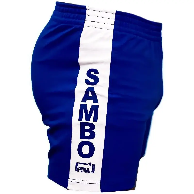 Шорты Самбо "Крепыш Я" синии от магазина Супер Спорт