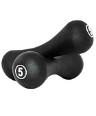 Набор гантелей LiveUp неопреновые LS2002/ 5кг*2 Набор гантелей LiveUp неопреновые LS2002/ 5кг*2 от магазина Супер Спорт